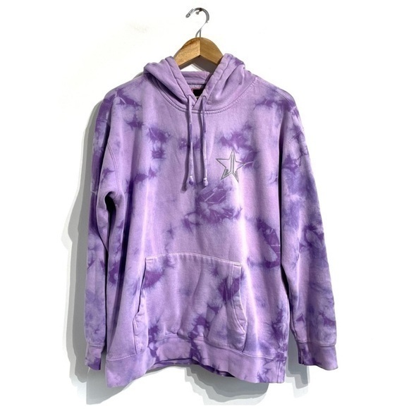 Jeffree Star tie dye Blow Pony hoodie purple sweatshirt unisex - Picture 1 of 4